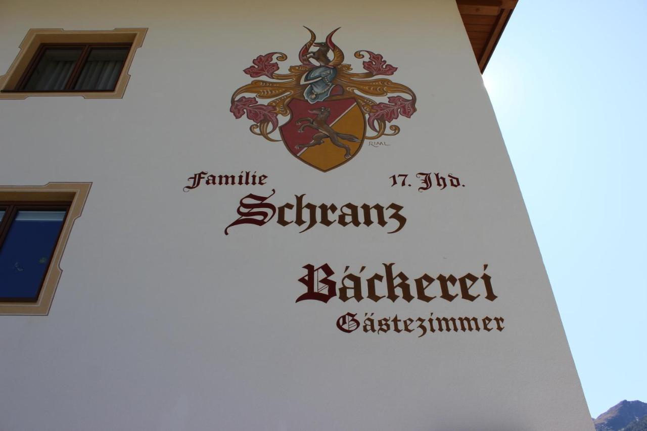 Baeckerei Schranz Bed & Breakfast Sankt Leonhard im Pitztal Luaran gambar